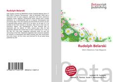 Couverture de Rudolph Belarski