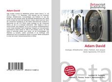 Couverture de Adam David