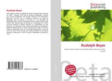 Buchcover von Rudolph Beyer