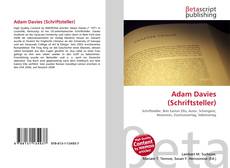 Buchcover von Adam Davies (Schriftsteller)