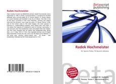 Обложка Radek Hochmeister