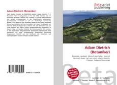Couverture de Adam Dietrich (Botaniker)