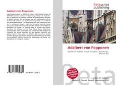 Portada del libro de Adalbert von Popponen