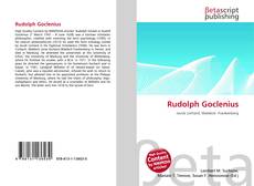 Couverture de Rudolph Goclenius