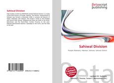 Capa do livro de Sahiwal Division 