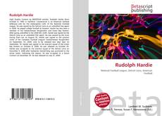 Couverture de Rudolph Hardie