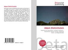 Couverture de Adam Dietrichstein