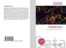 Copertina di Rudolph Hass