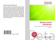 Buchcover von Thomas James Henderson