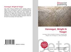 Bookcover of Vonnegut, Wright & Yeager
