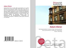 Copertina di Adam Ebner