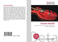 Couverture de Yamaha SA2200