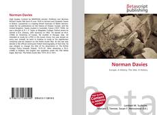 Couverture de Norman Davies
