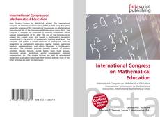 Capa do livro de International Congress on Mathematical Education 