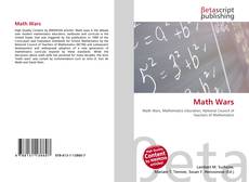 Capa do livro de Math Wars 