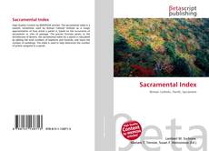 Couverture de Sacramental Index