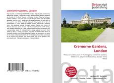 Capa do livro de Cremorne Gardens, London 