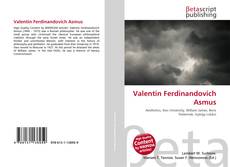 Buchcover von Valentin Ferdinandovich Asmus