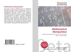 Portada del libro de Mathematical Manipulative