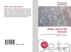 Couverture de Maths, Stats & OR Network
