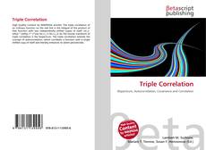 Triple Correlation kitap kapağı