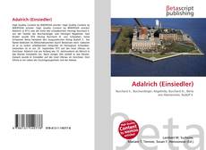 Buchcover von Adalrich (Einsiedler)