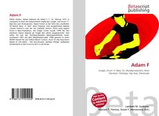 Capa do livro de Adam F 