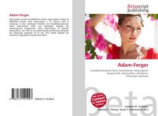 Copertina di Adam-Ferger