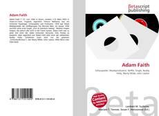 Buchcover von Adam Faith