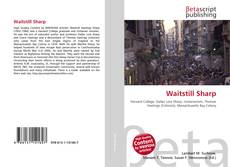 Portada del libro de Waitstill Sharp