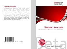 Portada del libro de Thomae's Function