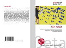 Capa do livro de Test-Retest 