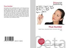 Portada del libro de Thue Number