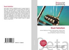 Portada del libro de Dust Solution
