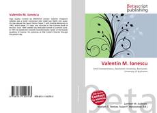 Portada del libro de Valentin M. Ionescu