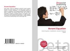 Portada del libro de Avrami Equation
