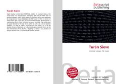 Portada del libro de Turán Sieve