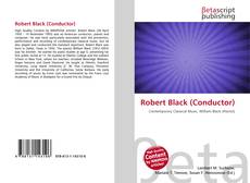 Portada del libro de Robert Black (Conductor)