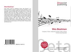 Portada del libro de Wes Boatman