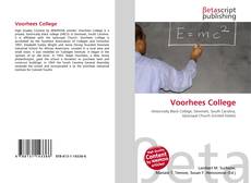 Portada del libro de Voorhees College