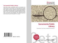 Portada del libro de Sacramento Public Library