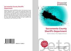 Bookcover of Sacramento County Sheriff's Department