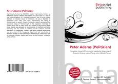 Buchcover von Peter Adams (Politician)