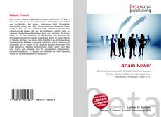 Buchcover von Adam Fawer