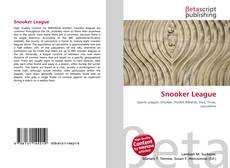 Portada del libro de Snooker League