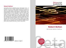 Portada del libro de Robert Bolton
