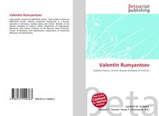 Portada del libro de Valentin Rumyantsev