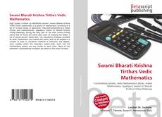 Capa do livro de Swami Bharati Krishna Tirtha's Vedic Mathematics 