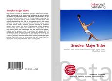 Copertina di Snooker Major Titles