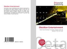 Obsidian Entertainment kitap kapağı
